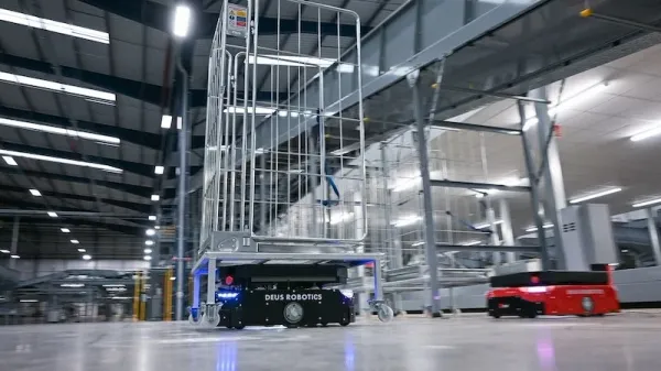 Portfolio Update: DPD partners with Deus Robotics to deploy autonomous warehouse system at London Docklands facility